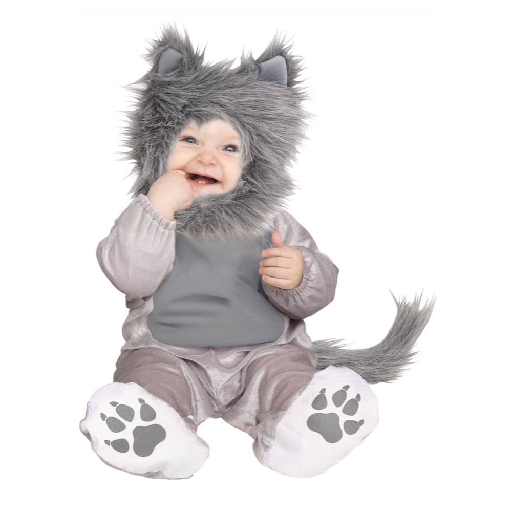 *SOLD* Wolf cub Halloween costume (infant 6-12m)